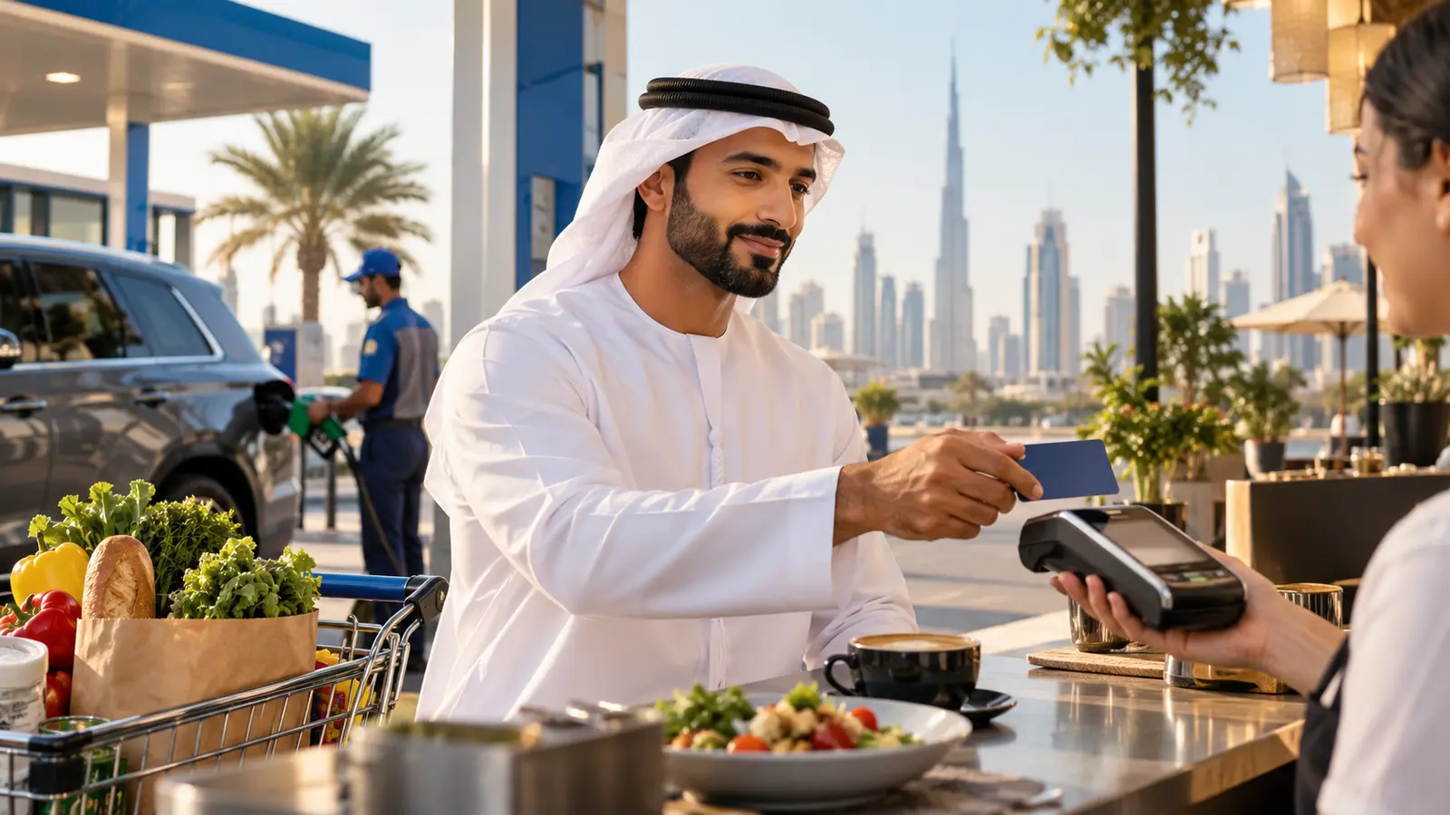 مراجعة بطاقة كاش باك من بنك الإمارات دبي الوطني
