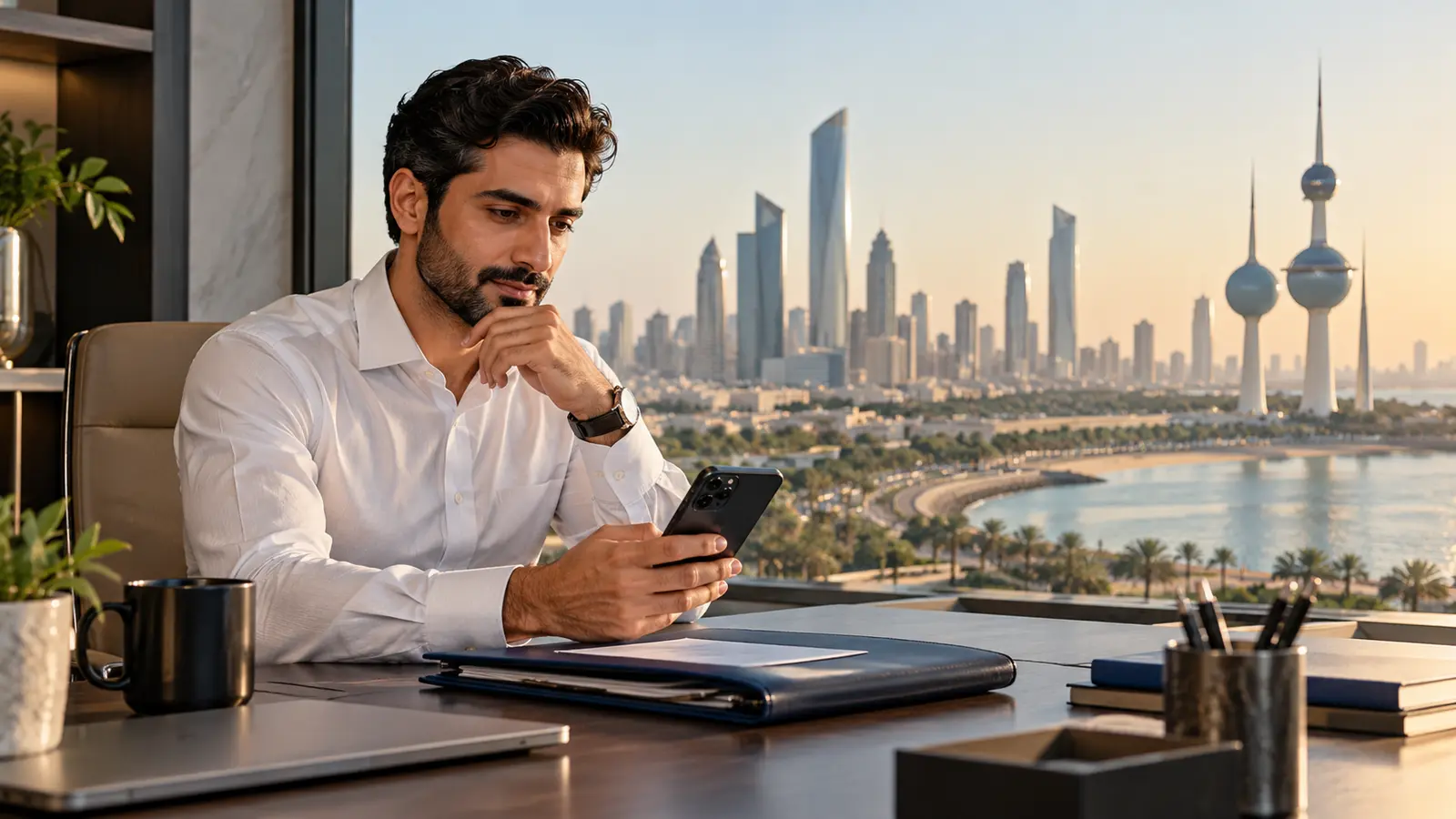 الخدمات المصرفية للمقيمين الأجانب في الكويت