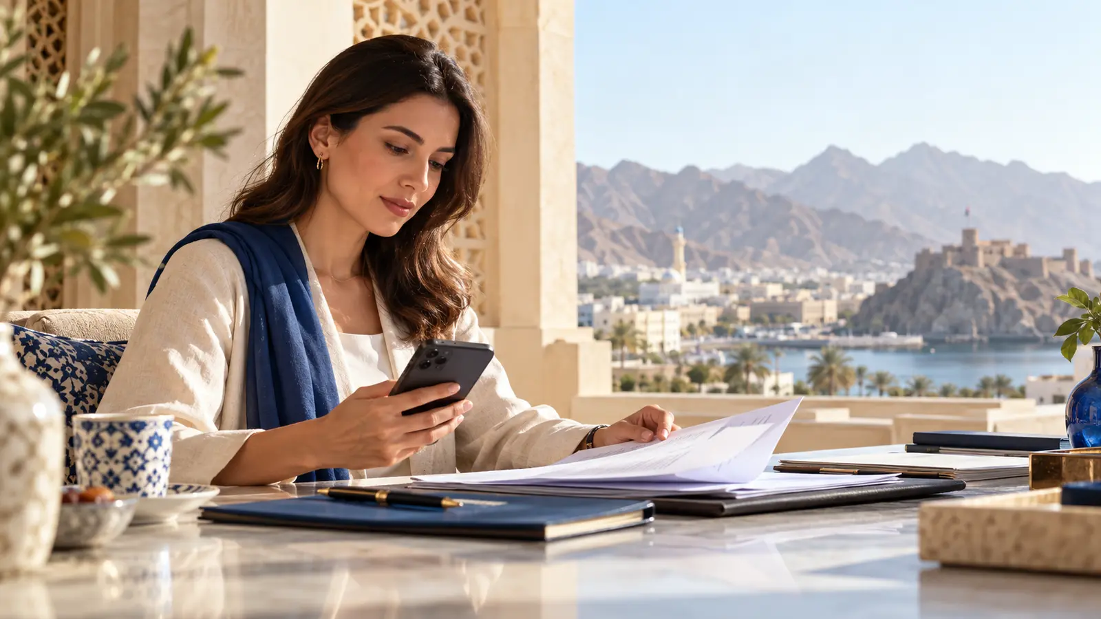 الخدمات المصرفية للمقيمين الأجانب في عُمان
