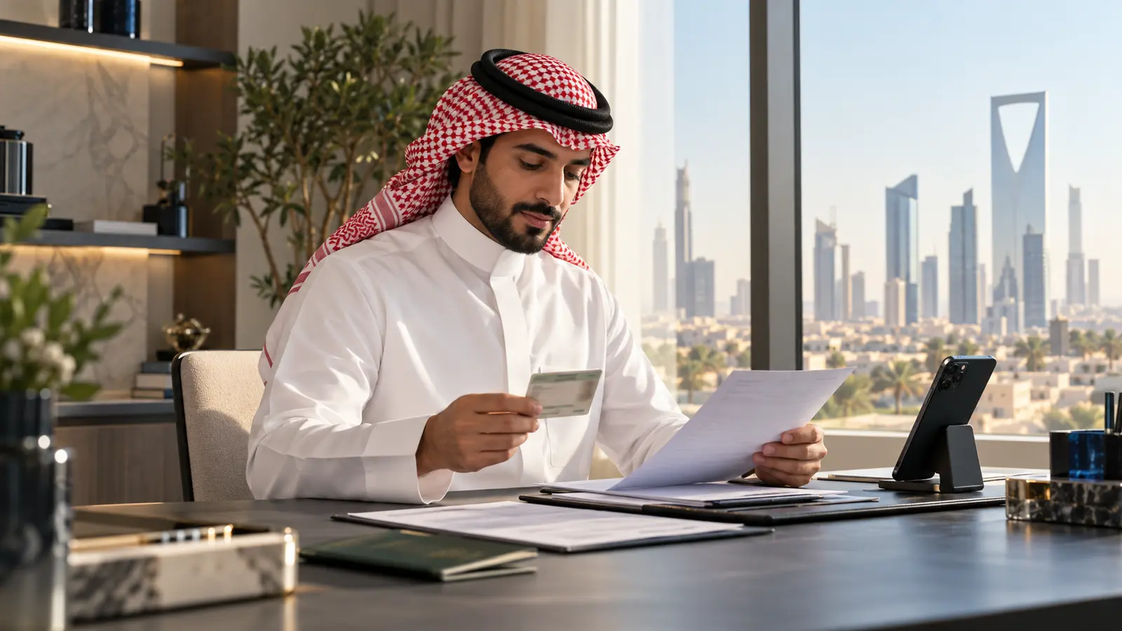 كيف تفتح حساباً بنكياً في السعودية
