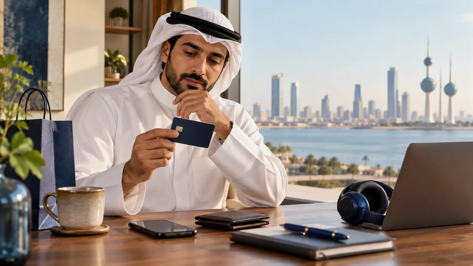 مراجعة بطاقة ائتمان بنك الكويت الوطني (NBK)